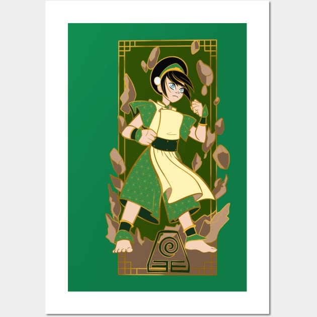 Toph Beifong Wall Art by SophieScruggs